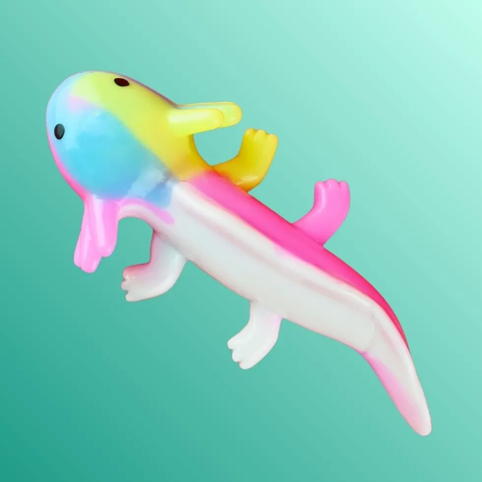 Smoosh squishy Axolotl fidget lelu 13,5cm