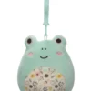 Squishmallows Fritz sammakko Clip on maskotti - 9cm