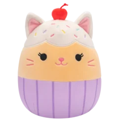 Squishmallows Miriam Kissa vanilja supcake pehmolelu 20cm