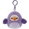 Squishmallows Neha the Dodo Clip on maskotti - 9cm