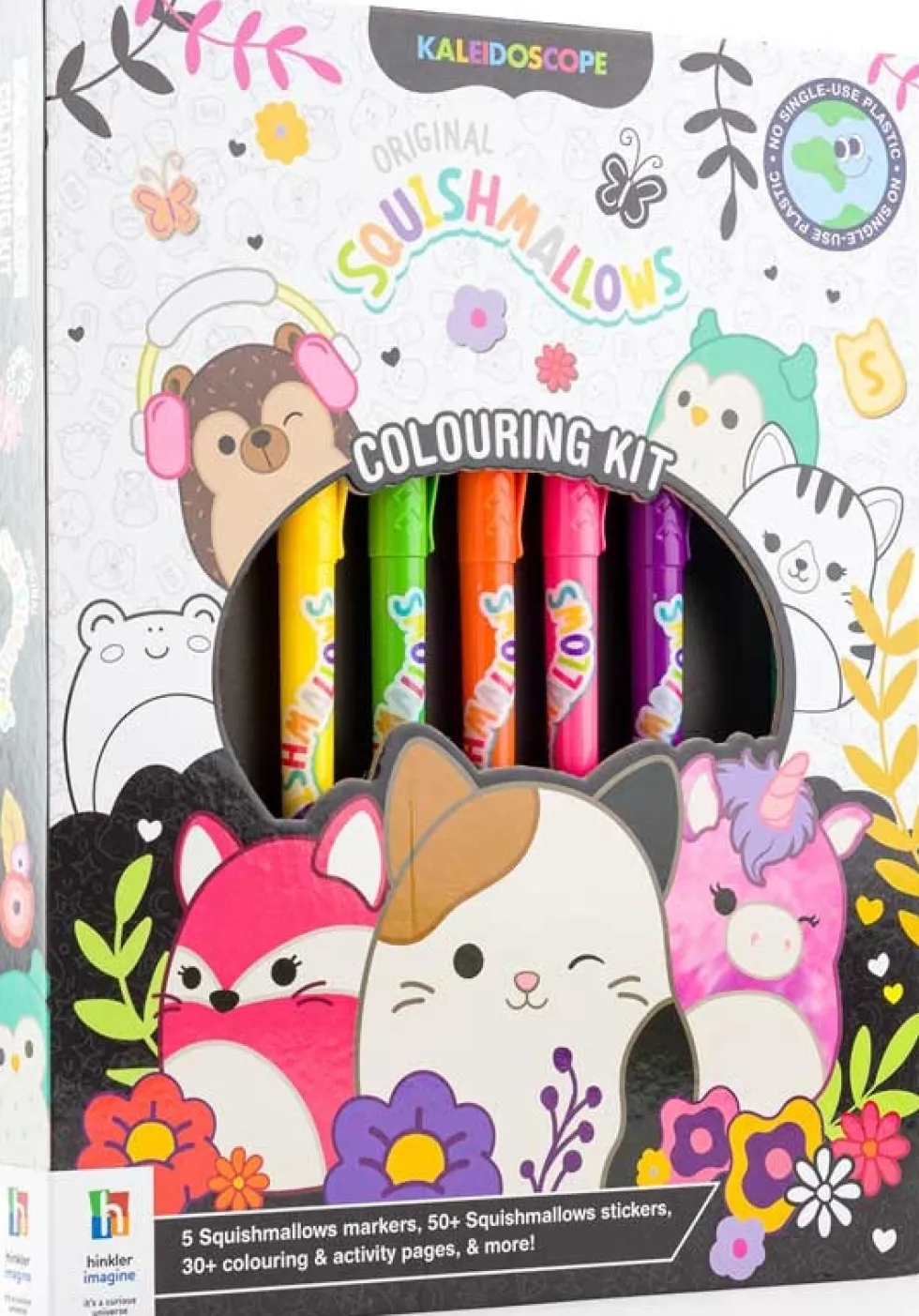 Squishmallows Värityskirja ja tussit