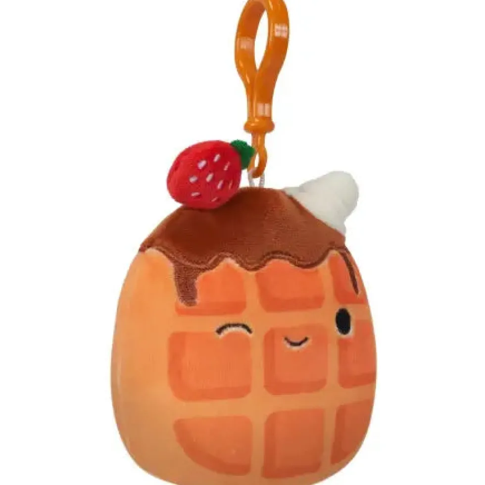 Squishmallows Weaver Vohveli Clip on maskotti - 9cm