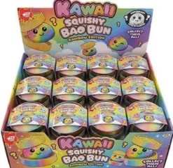 Squishy Dumpling Rainbow 5,5cm yllätys lelu