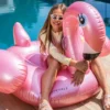 Swim Essentials puhallettava uimalelu - Flamingo XL