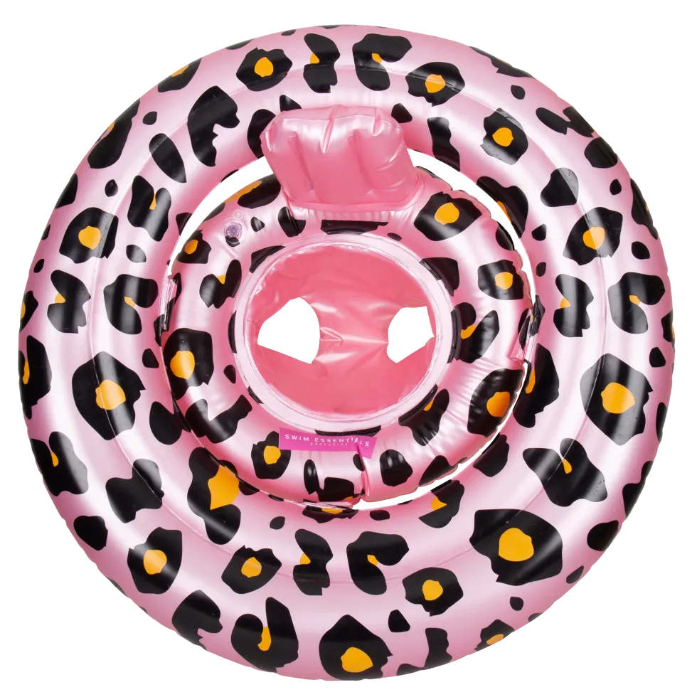 Swim Essentials vauvan uimarengas - Pink Leopard