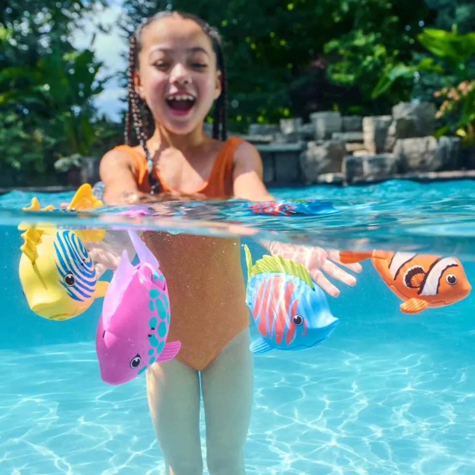 Swimways Rainbow Reef uiva Kala vesilelu - keltainen