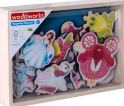 Woodworks puiset Prinsessa magneetit