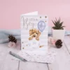 Wrendale Designs "It's a boy" koiranpentu onnittelukortti kirjekuorella