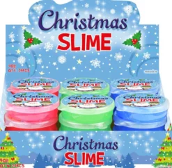 Xmas Slimy jouluinen mini purkki 1kpl